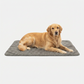 Travel Mat Granite Bouclé with dog