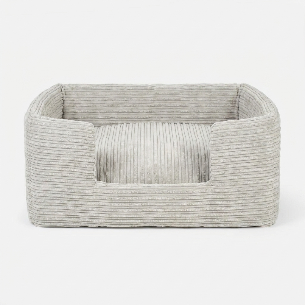 Bumper Cover Essentials Light Grey Plush front view