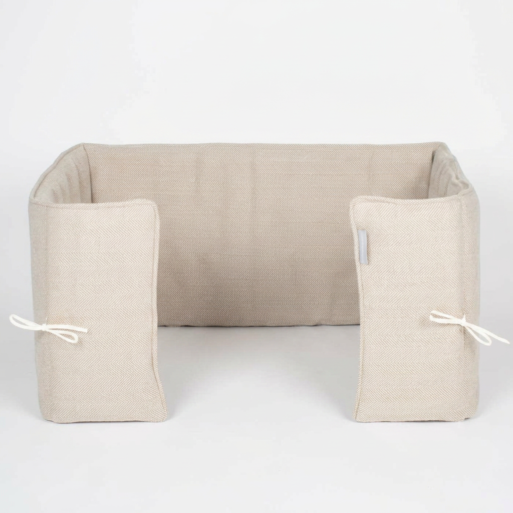 Bumper Cover Natural Herringbone Tweed front view