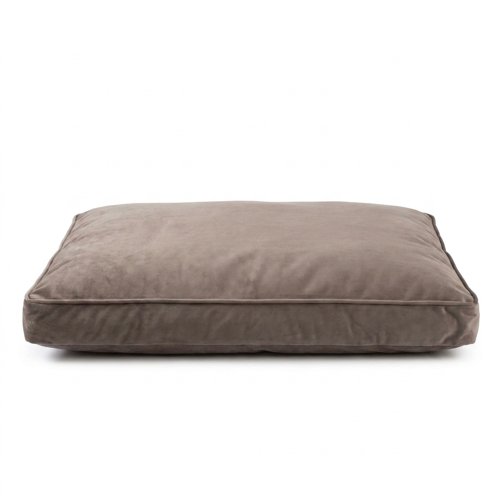 Dog Cushion Silt Velvet front view
