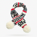 House of Paws Apres Knitted Scarf front view