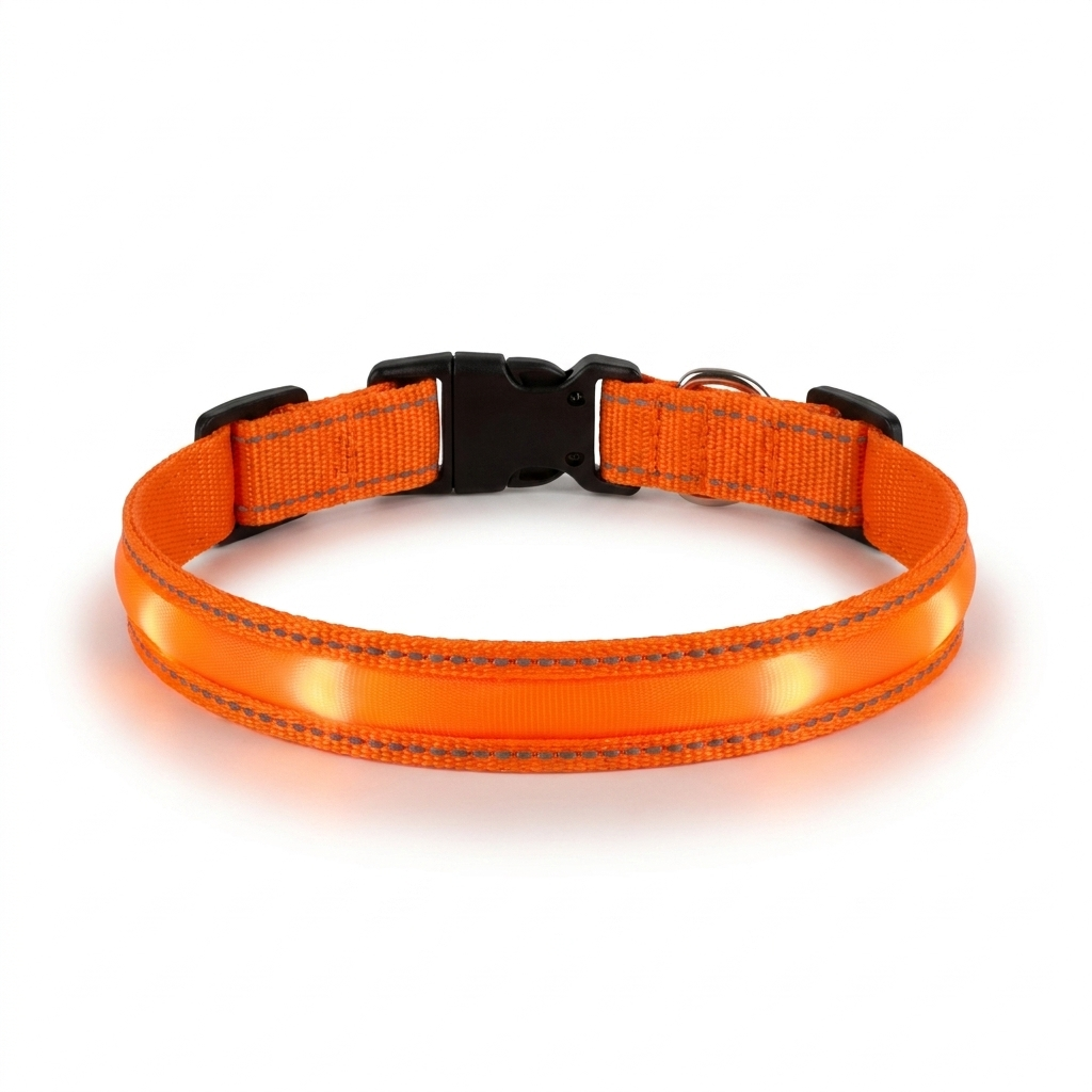 Zoon Flash and Go Collar front view