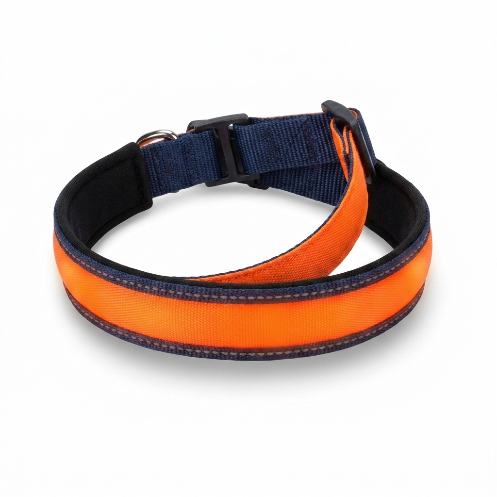 Zoon Flash and Go Collar angled view