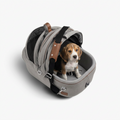 Maeve Pet Car Seat Merle with dog