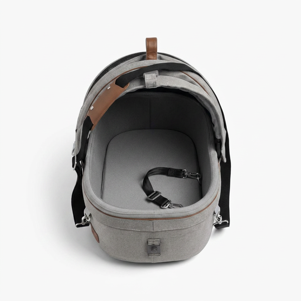 Maeve Pet Car Seat Merle front view