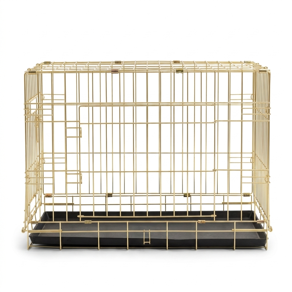 Champagne Gold Deluxe Crate front view