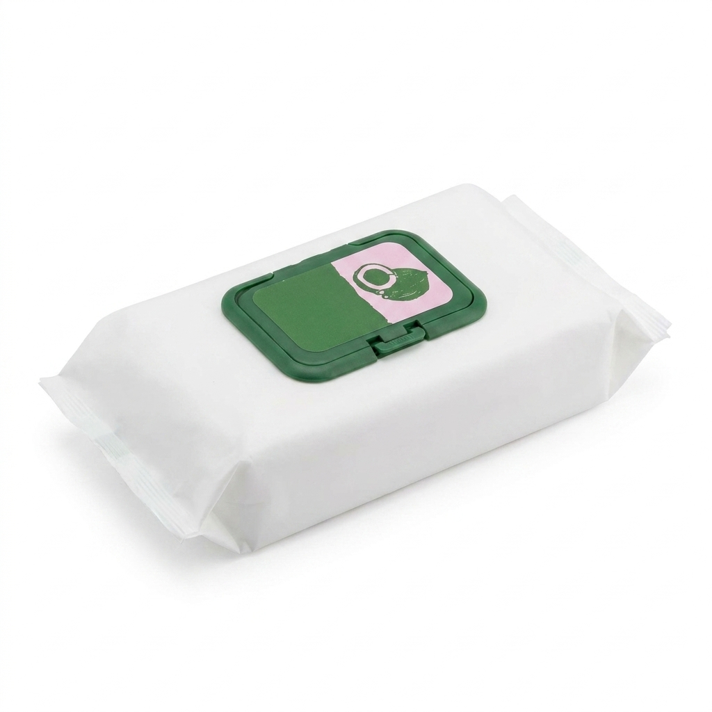 Beco Coconut Bamboo Dog Wipes angled view