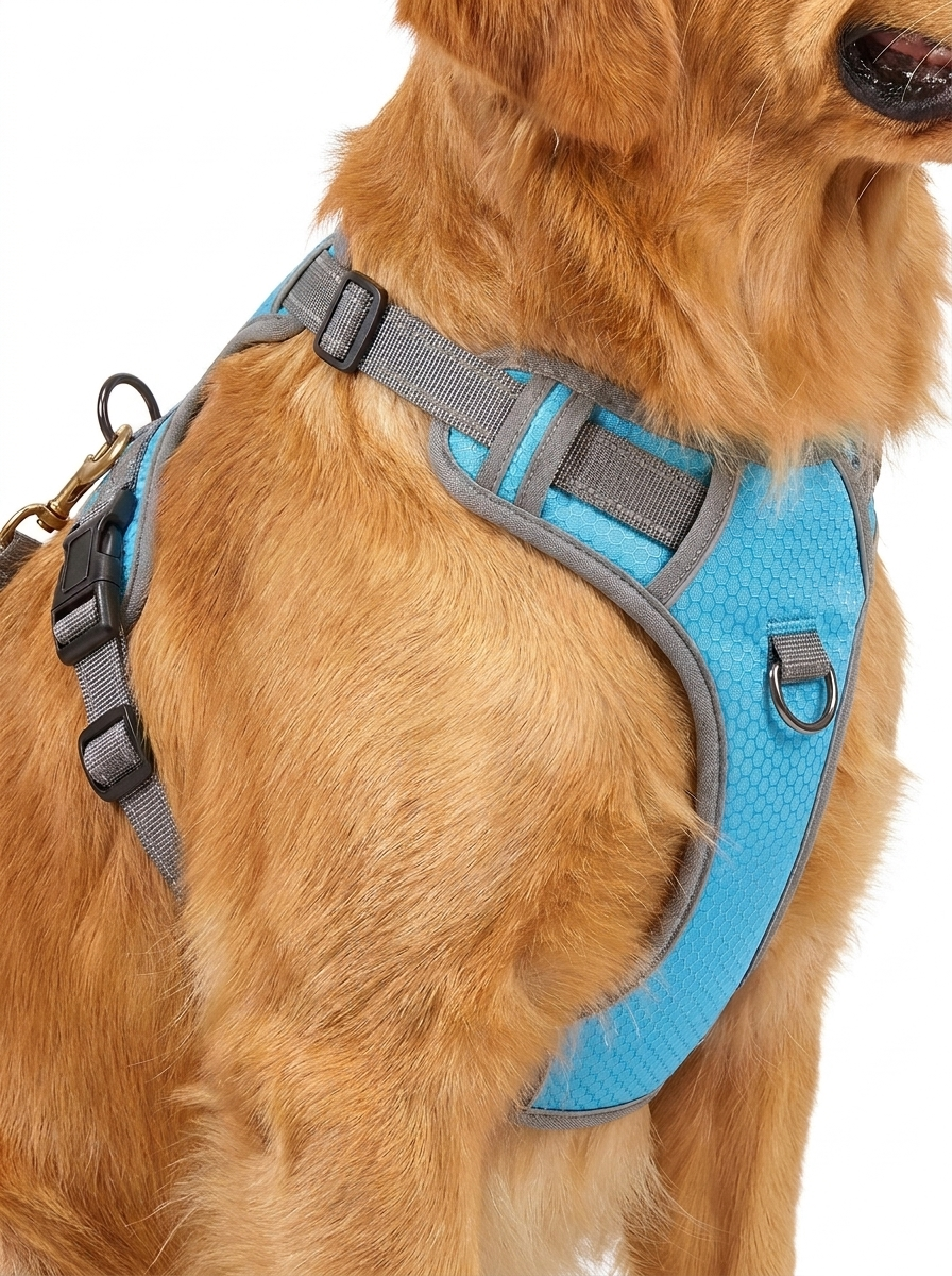 Vest Style Harness and Leash Set for Small Dogs and Cats Breathable Reflective