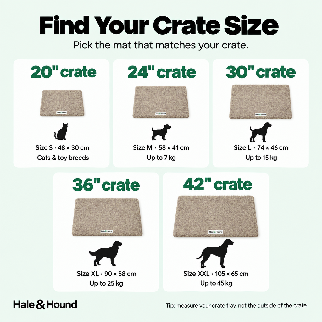 CrateRest size guide
