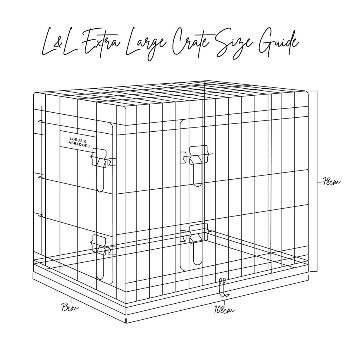 Cage de transport de luxe pour chien, usage intensif, argent, deux portes, pliable, tailles S à XXL